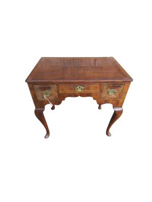 Queen Anne Period Walnut Lowboy