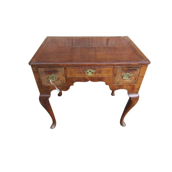 Queen Anne Period Walnut Lowboy