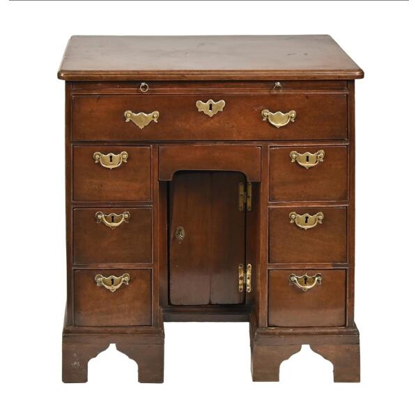 George II Mahogany Kneehole Desk