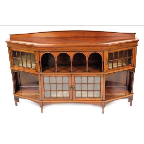 Liberty of London Arts & Crafts Victorian Mahogany Side Cabinet