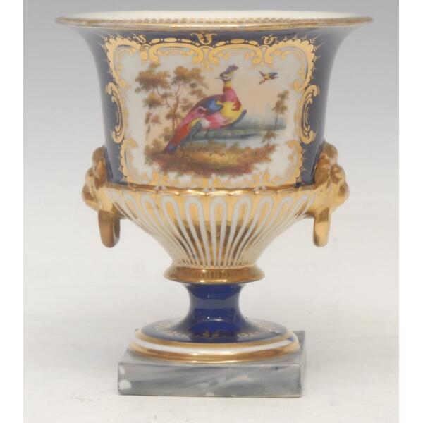 English Porcelain Pot Pourri Vase with Cover, Circa 1815–1820