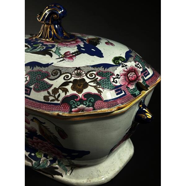 1100282187 Early 19th Century Ironstone Tureen
